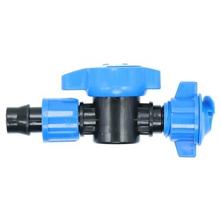 16滴灌带开关20滴灌管旁通阀喷灌带主管接头果树灌溉管硬管阀门