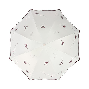 天堂伞2025新款女生高颜值黑胶防晒公主伞晴雨两用小巧便携雨伞