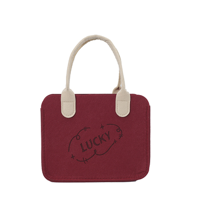 专业毛毡包定制logo量大优惠