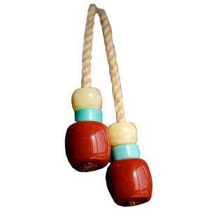 天然南红蜜蜡弟子珠非绿松石配饰百香籽星月菩提背云手串diy收尾