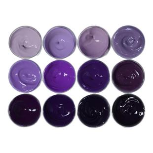 温莎牛顿数字油画玫红紫色系丙烯颜料小盒分装防水防晒墙绘无甲醛