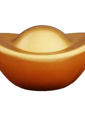 特价沙金实心元宝摆件家居客厅装饰品金条聚宝盆配件开业乔迁礼品