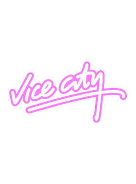GT罪恶城R星vice英文贴纸游戏贴