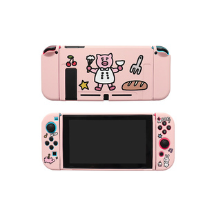 和风猫饭任天堂switch2幼稚园可爱保护套壳磨砂oled原创ns2手柄套