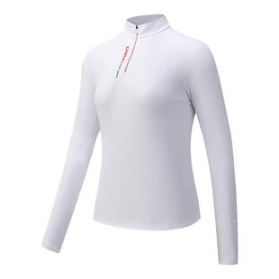 安踏零压T长袖t恤CHN中国女款冬季新款磨毛上衣打底衫162617404S