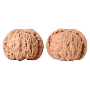 文玩野外生闷尖白狮子头矮桩磨盘四座楼小尺寸手捻核桃手把件涞水