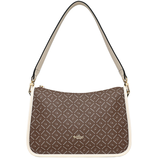 金利来2026新款复古印花单肩手提包潮流百搭小众女包腋下通勤包包