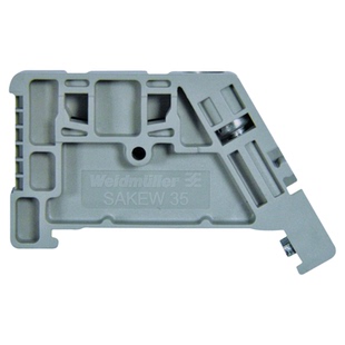 魏德米勒导轨固定件SAKEW35 堵头终端固定件端子1129450000