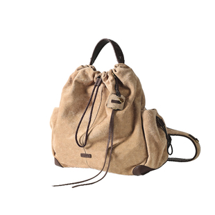 【李娜同款】Songmont山下有松百纳双肩羊猄皮大容量通勤电脑背包