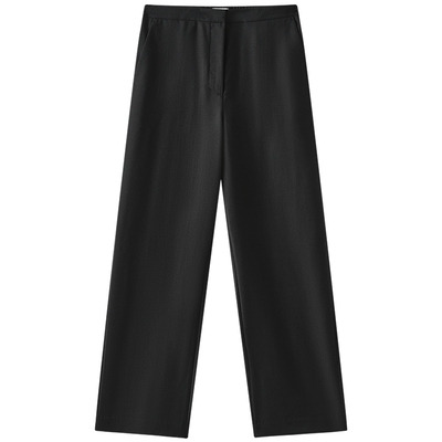 【100%绵羊毛】Marc O'Polo/MOP2025新款时尚垂感直筒休闲裤女士