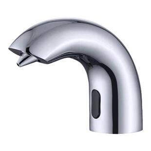 FEEGOO全自动感应龙头皂液器给皂机全铜镀铬泡沫滴液定制洗手机