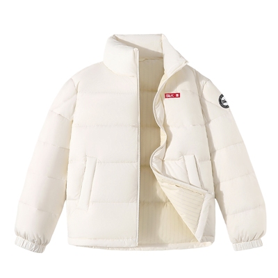 班尼路SK系列男款立领短款男士羽绒服青少年潮流保暖冬装外套男LF