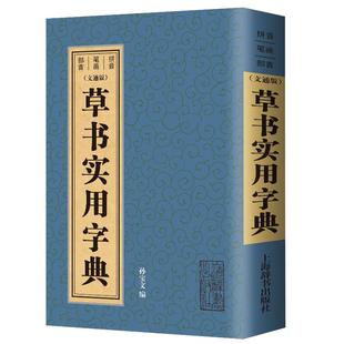 草书字典 书画家系列历代名家草书毛笔书法常用字字典字海工具书大草小草临摹鉴赏收藏笔画索引作者标注草书字典欣赏书法工具书