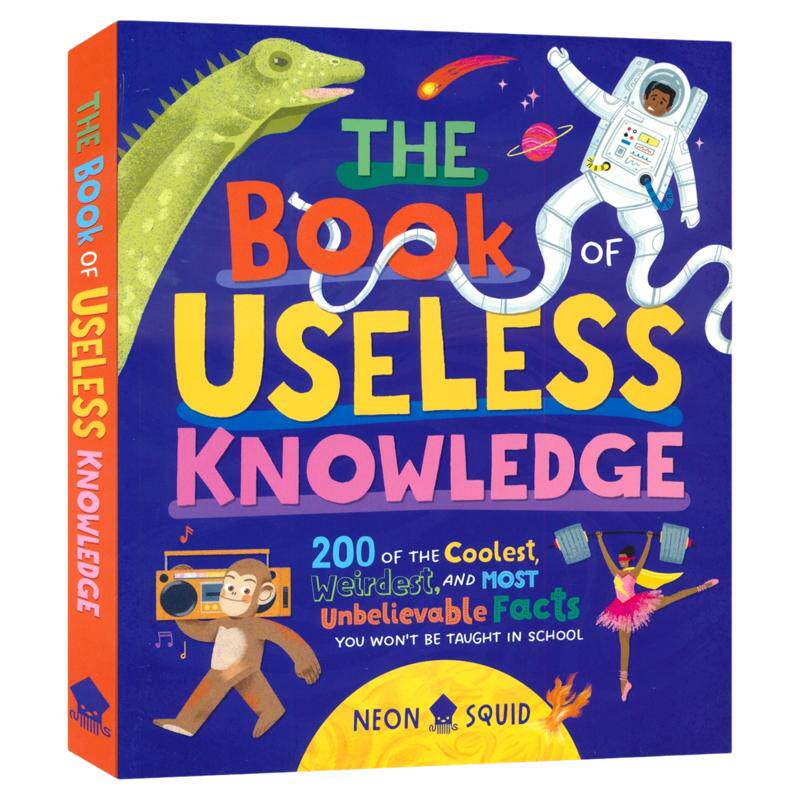 The Book Of Useless Knowledge 无用知识之书 儿童知识大百科 地理 太空 历史 百科科普英语工具书 课外读物 英文原版进口图书