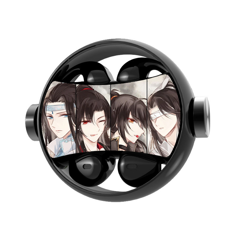 魔道祖师无线蓝牙耳机蓝忘机魏无羡二次元小说动漫周边入耳式耳机