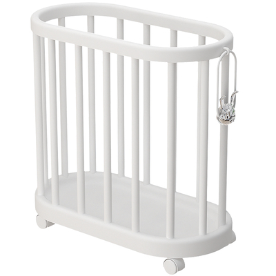 索白大容量带轮瑜伽垫收纳筐