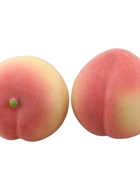 仿真水果假蔬菜道具模型蜜桃桃子