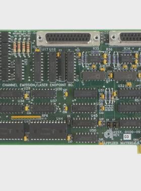 AMAT 应用材料 0010-09567 8 通道排放/激光端 PCB 工作
