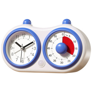 计时器小学生自律神器学习专用儿童闹钟定时器记时间管理器二合一