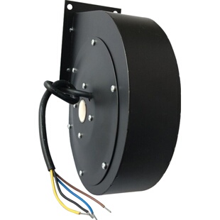 精密全铜外转子风机EM180A超薄强力单进风高品质高压蜗壳离心风机