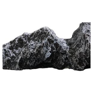 仿真造景岩石 石头拍摄道具摆件化妆护肤品静物产品淘宝电商室内摄影拍照布景黑色高级感立体创意鱼缸装饰
