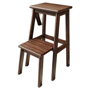 家用梯凳多功能梯子凳加厚两用实木小梯子置物架稳步登高楼梯凳子