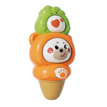 婴儿按压变脸宝宝安抚益智吹口哨训练3-6个月小孩0-1岁按按乐玩具