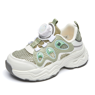 开心娃春季新款童鞋宝宝鞋子男学步鞋透气网面鞋小童鞋儿童机能鞋