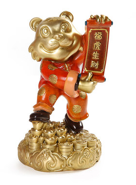 虎年送礼高温彩铜礼盒包装