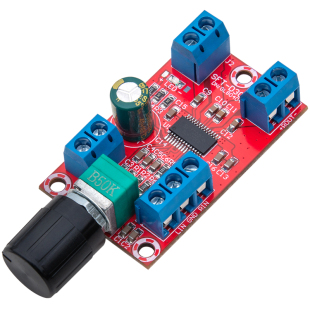 双声道数字功放板60W大功率2.0纯后级迷你功放模块发烧高保真12V