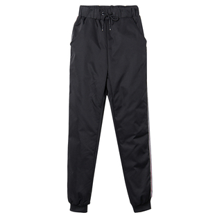 男士外穿可脱卸羽绒裤修身加厚大码松紧高腰东北保暖防风鸭绒裤冬