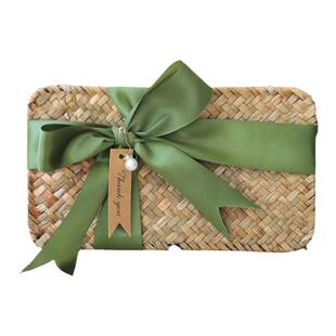 伴手礼女伴娘结婚教师节用婚礼感竹编篮森系新娘欧舒丹礼盒