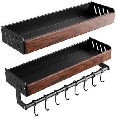 【进口胡桃木】多功能厨房壁挂