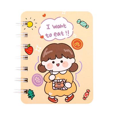 可爱超萌卡通口袋本线圈本笔记本