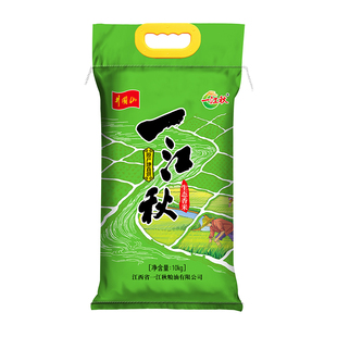 一江秋农家生态油粘鲜米 自然稻米10kg大米20斤香丝苗米新米