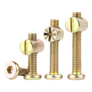 M6M8家具螺丝螺母套装婴儿童床螺钉书橱柜内六角螺丝锤子螺母大全