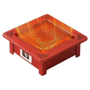 湖南实木烤火炉取暖器家用桌电烤火盆节能电炉子烤火器暖脚电烤炉
