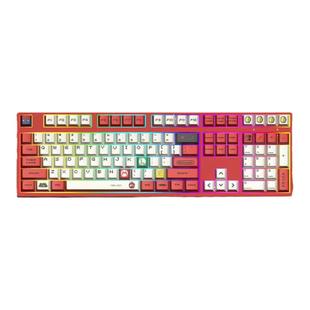 客制化108键无线三模RGB机械键盘USB蓝牙套件PBT主题键帽全键无冲