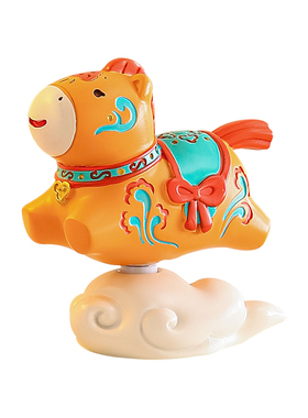 马上有钱2026新年小马摆件吉祥物