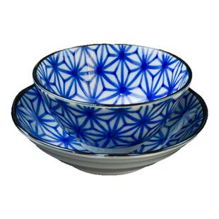 日本进口家用饭碗日式青花瓷碗餐具新款吃饭的碗面碗釉下彩可微波