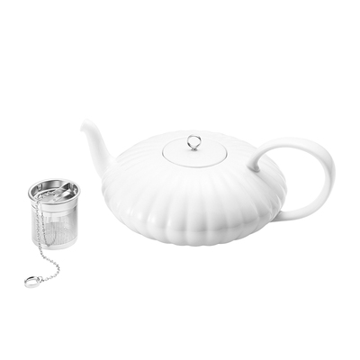GeorgJensen茶壶白瓷