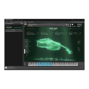 低音弦乐低沉音色Low End Strings混合式交响弦乐kontakt铺底音源