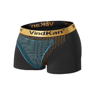 VK英国卫裤莫代尔生理磁疗内裤中腰透气男士增大码保健短裤夏