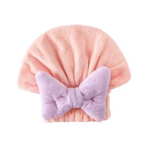 婴儿干发帽女童超强吸水速干小月龄宝宝包头巾儿童浴帽干发巾女