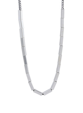 韩国东大门银项链女925纯银简单大方气质小众设计感劲链锁骨链