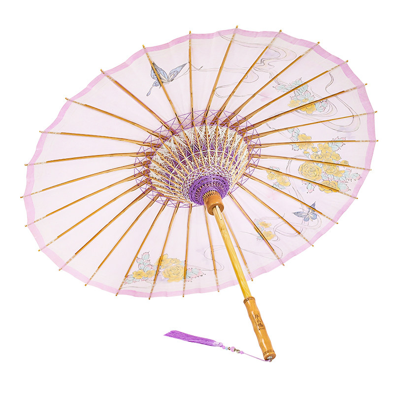 毕六福油纸伞泸州非遗手工手绘防雨古风伞神仙姐姐汉服雨伞春驹图