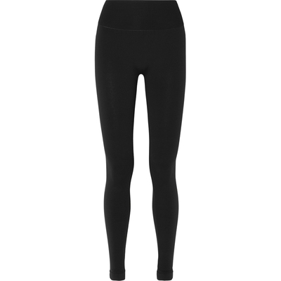 【折扣】Wolford 春夏女弹力平纹针织紧身裤运动裤