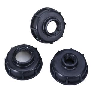 ibc吨桶转接盖4分6分1寸内丝吨桶阀门S60*6粗螺纹适配器2寸加厚