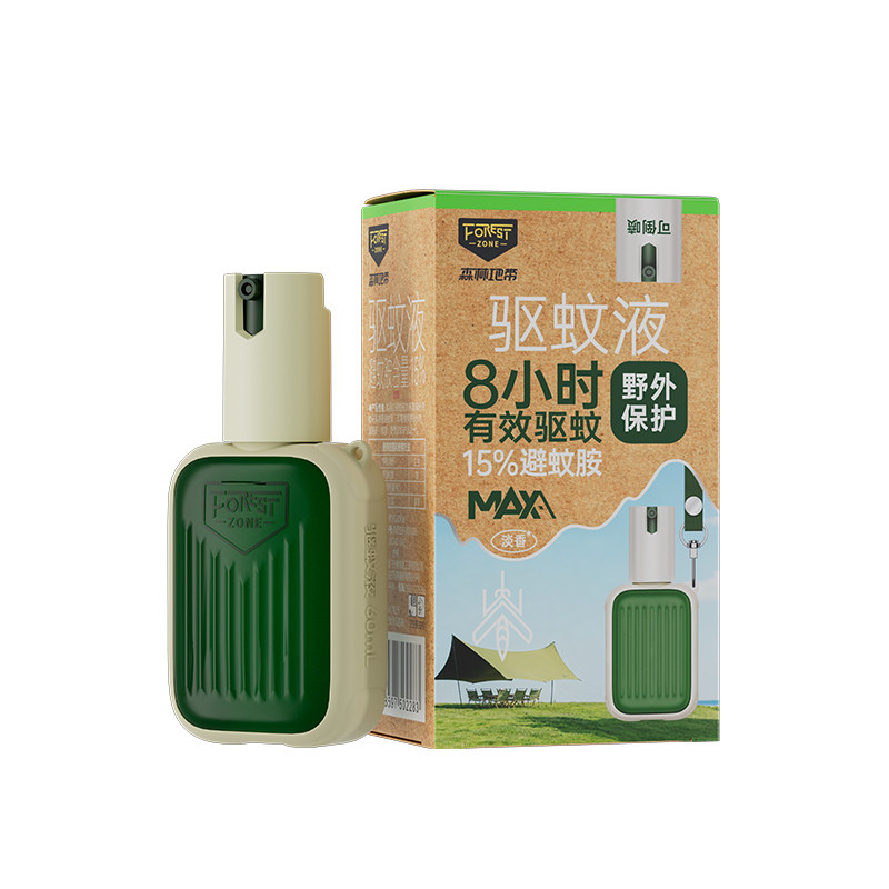 森林地带驱蚊喷雾卡瑞丁防蚊水