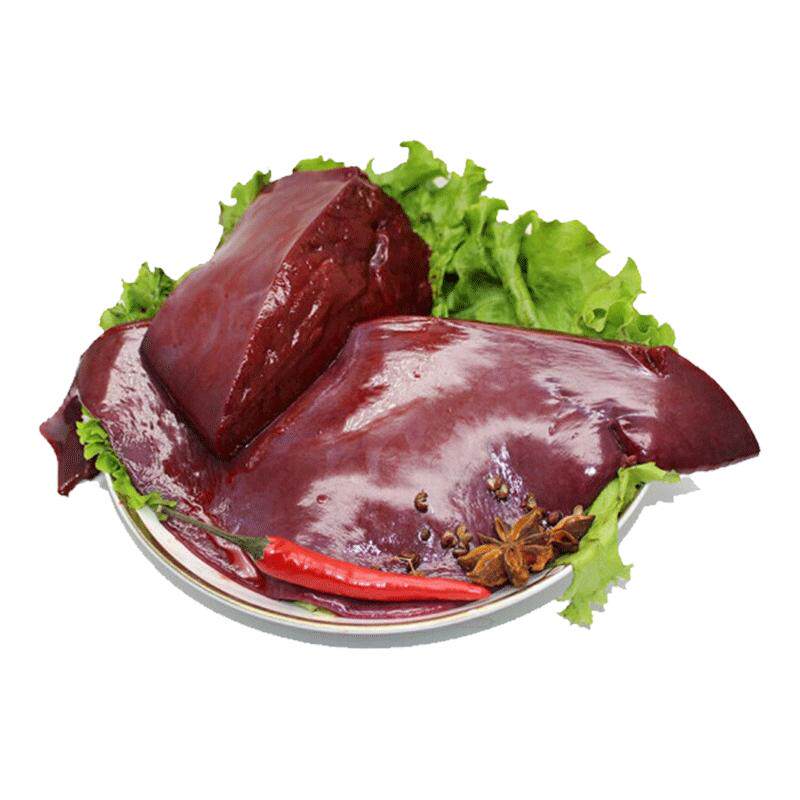 人吃清真牛肝新鲜冷冻内蒙草饲牛